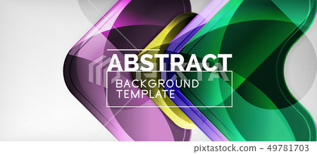 Light effects glossy arrows background 49781703