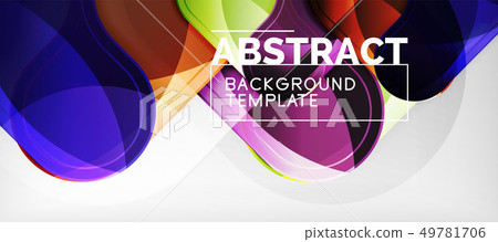 Light effects glossy arrows background 49781706