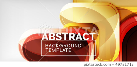 Techno lines, hi-tech futuristic abstract Techno lines, hi-tech futuristic abstract 49781712