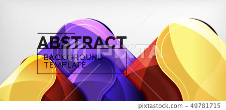 Light effects glossy arrows background Light effects glossy arrows background 49781715
