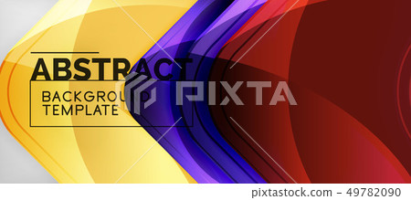 Light effects glossy arrows background 49782090