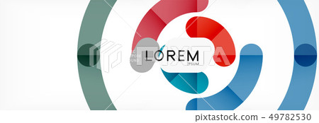 Modern geometrical abstract background 49782530