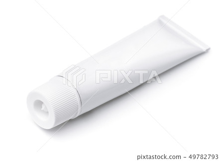 Blank metal cosmetic tube 49782793