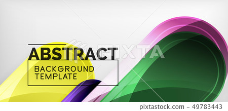 Shiny glossy arrows background, clean modern 49783443