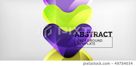 Light effects glossy arrows background Light effects glossy arrows background 49784034