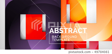 Square background, abstract squares on grey, Square background, abstract squares on grey, 49784081