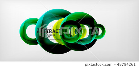 Vector circles abstract background Vector circles abstract background 49784261