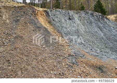 Nagano Itoigawa Shizuoka Tectonic Line Kitagawa outcrop Nagano Itoigawa Shizuoka Tectonic Line Kitagawa outcrop 49786029