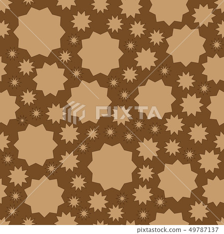 Vector geometric ornament texture with linear stars, angular geometric figures Vector geometric ornament texture with linear stars, angular geometric figures 49787137