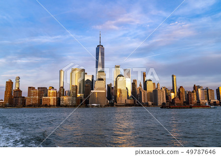 Lower Manhattan New York 49787646