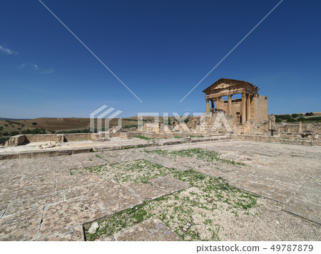 突尼斯·杜加遺址/突尼斯杜加的羅馬廢墟 49787879