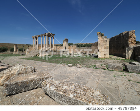 突尼斯·杜加遺址/突尼斯杜加的羅馬廢墟 49787884