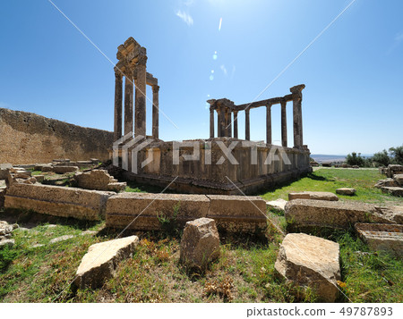 突尼斯·杜加遺址/突尼斯杜加的羅馬廢墟 49787893