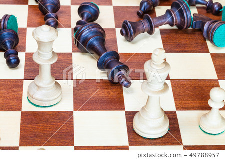 falling black side and wining white side of chess falling black side and wining white side of chess 49788957