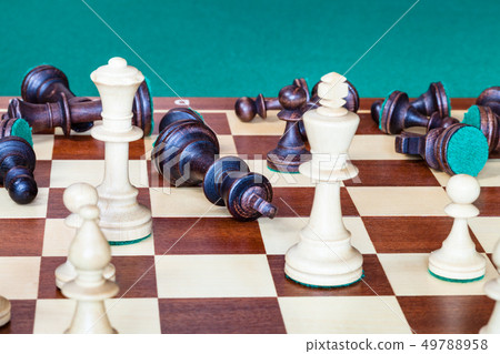 falling black side (except pawn) and white side 49788958