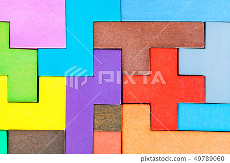 top view of assembled puzzle from wood pentominoes top view of assembled puzzle from wood pentominoes 49789060