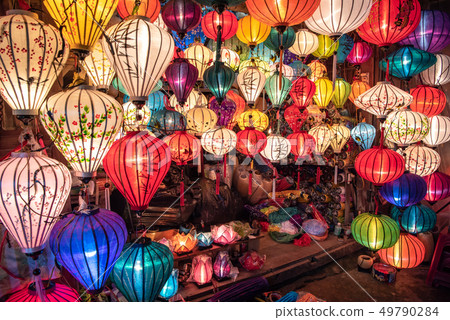 越南會安燈籠夜市元宵節 49790284