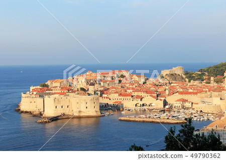 Morning sun in Dubrovnik Old Town Morning sun in Dubrovnik Old Town 49790362