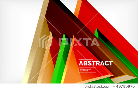 Tech futuristic geometric 3d shapes, minimal abstract background Tech futuristic geometric 3d shapes, minimal abstract background 49790970