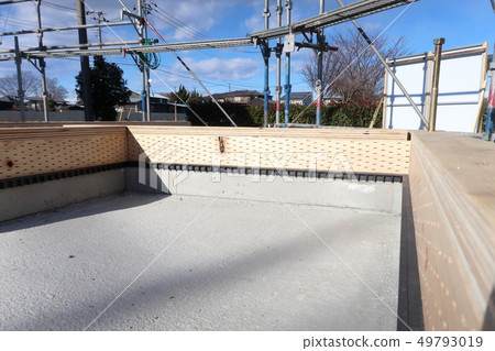 Housing construction site 49793019