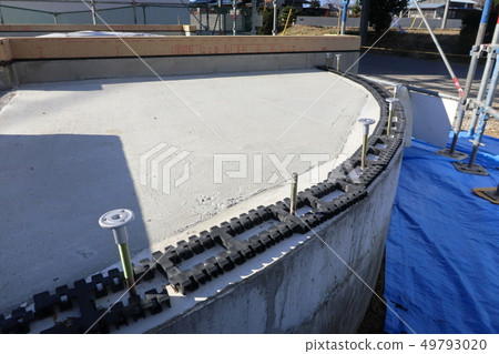 Housing construction site 49793020