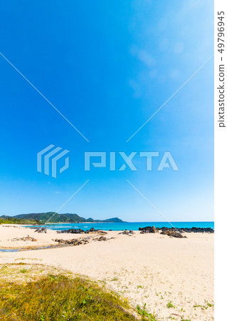 Amami Oshima Tehiro Coast鹿兒島縣大島郡Tatsugo町Akao Oki 49796945