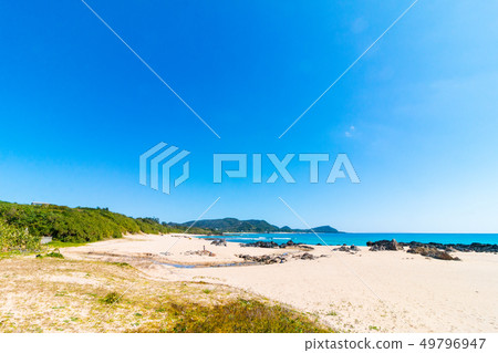 Amami Oshima Tehiro Coast鹿兒島縣大島郡Tatsugo町Akao Oki 49796947