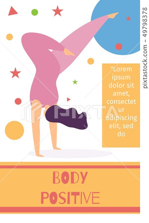 Body Positive Text Social Page Geometric Design 49798378