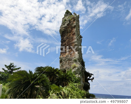 Kumejima's famous rock Tachijami 49799807