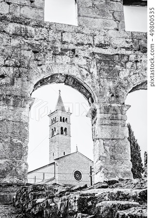 Saint Anthony of Padua church from Pula Arena 49800535