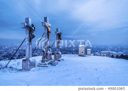 Calvary in Nitra, Slovakia, religious place, 49801065