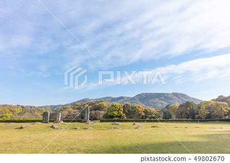 太宰府政府遺址(豆腐塔)與福岡市太宰府市的連接地點。 太宰府政府遺址(豆腐塔)與福岡市太宰府市的連接地點。 49802670