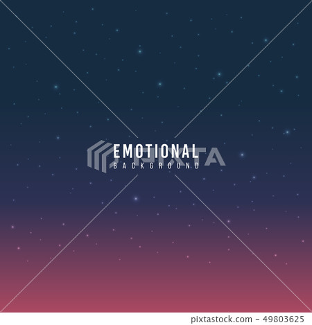 Night Stars Background Stock Illustration