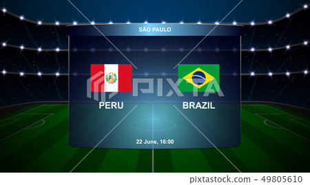 football scoreboard broadcast graphic football scoreboard broadcast graphic 49805610
