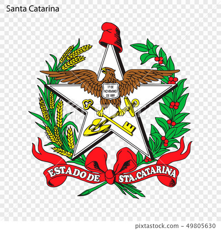 emblem state of brazil emblem state of brazil 49805630