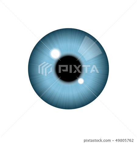 Realistic human eye 49805762