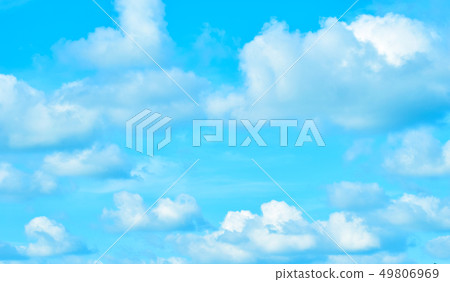 Blue sky  background and clouds for the background 49806969