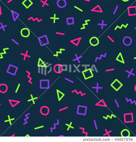 Modern seamless colorful abstract background 49807856