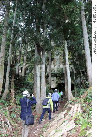 Kamogawa stone pit wellhead (Komatsu's stone culture, Ishikawa Prefecture Komatsu City) 49808509