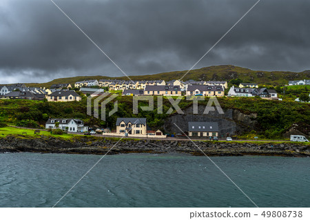 Village Of Mallaig At The Coast Of Scotland Village Of Mallaig At The Coast Of Scotland 49808738