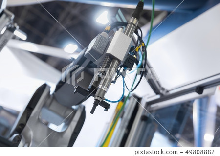 Automatic robot arm working in industrial environment 49808882