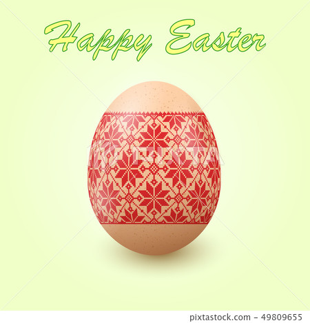 Embroidery Best Easter World Egg. Embroidery Best Easter World Egg. 49809655