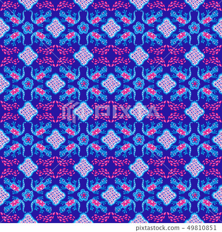 Mexican talavera ceramic tile pattern. Mexican talavera ceramic tile pattern. 49810851