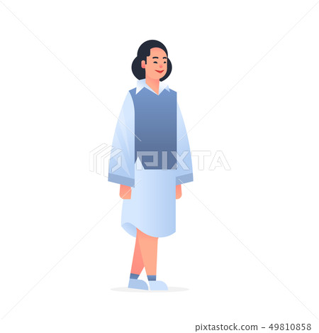 young asian girl wearing casual clothes happy attractive woman standing pose chinese or japanese young asian girl wearing casual clothes happy attractive woman standing pose chinese or japanese 49810858