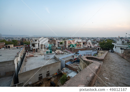 Cityscape of Jaipur seen from Nahagar Road 49812187