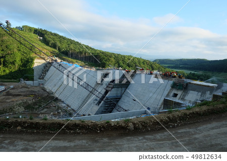 Dam Construction 49812634