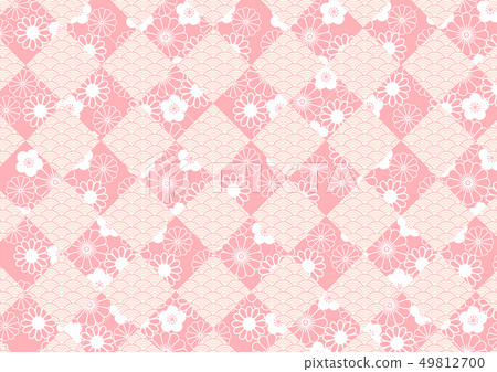 Japanese Pattern Ichimatsu 49812700