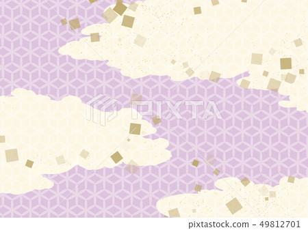 Japanese pattern background 49812701