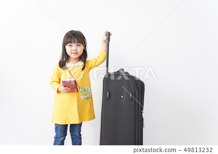 Children going abroad Children going abroad 49813232