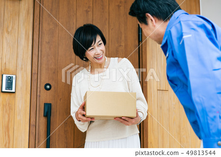 Home delivery Delivery Baggage receipt 49813544